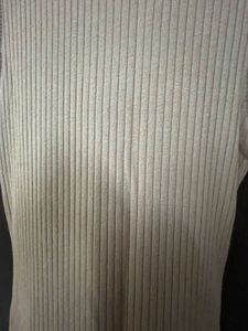Ribbed Knit Sleeveless Midi Dress