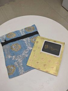Elegant Brocade Pouch