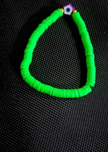 Beaded Bracelet with Charm !