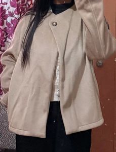 asymmetric pea coat