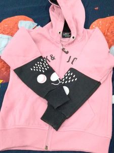 Pink Nick &amp; Jones Zip-Up Hoodie