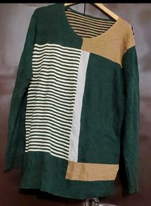 Green🟢 Color Sweatshirt For 40 Chest