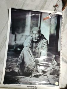 Sai Baba Black And White Photos