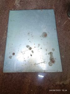Vintage Aluminum Tray For Sweeping