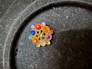 Elegant Multi-Color Stone Necklace Set