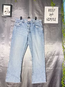 Light Wash Bootcut Jeans
