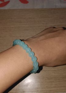 Light Blue Pearl Beads Bracelet