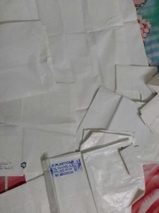 white shopping bags