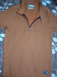 Zara Textured Slim Fit Pullover
