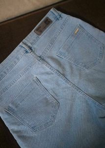Light Wash Denim Shorts
