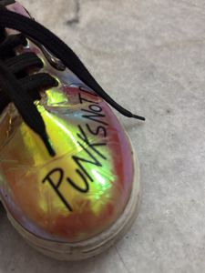 Iridescent Kids Sneakers