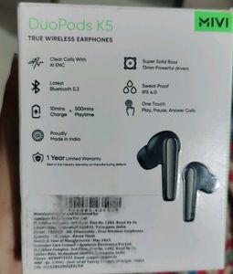 MiVi DUOPODS K5 . High-Fidelity Sound.