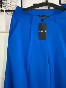 Vibrant Blue Palazzo Pants