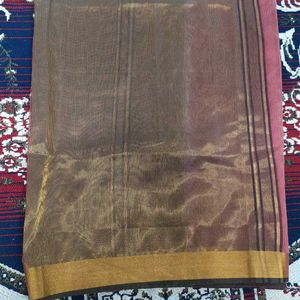 Karishma Silk Stripe Saree without blouse piece