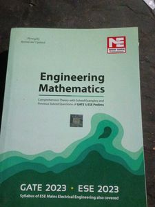 Engineering Mathematics for GATE & ESE 2023