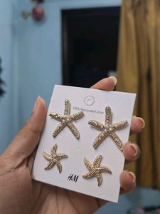 Today'sOffer< H&amp;M Starfish Earrings Set