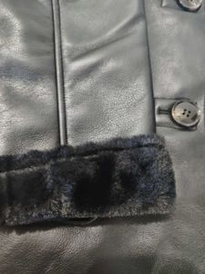 Black Faux Leather Jacket