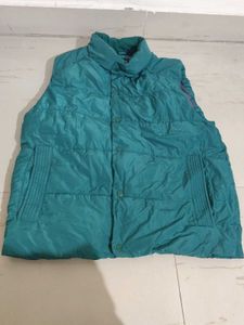 Teal Puffer Vest