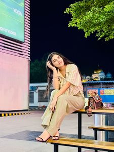 Striped Cropped Shirt