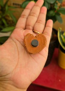 Handmade Heart Waffle fridge magnet