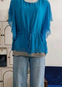 Blue  denim cabri strach able