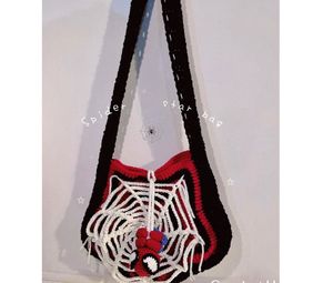 Crochet Spiderweb Bag