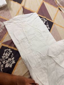 Classic White Button-Down Shirt