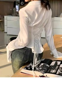 Chic White Button-Up Shirt
