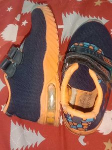 Blue Velcro Sneakers for Kids
