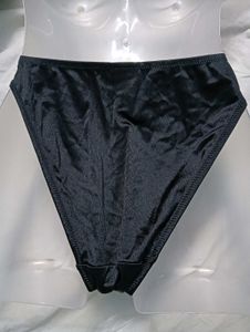 Black Satin💛 Bikini Briefs