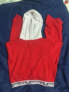 Fila Cropped Hoodie
