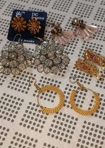 Bundle of 6 earrings