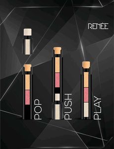 Renee FAB 3in1 Strobe Highlighter Stick |Pack Of 2