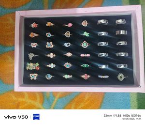Collection of Gold Tone Rings