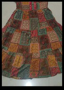 Exquisite Jhumka Earrings kurta combo