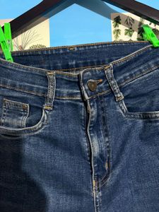Women's Blue Wide Leg Jeans