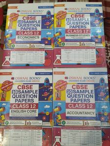 CBSE Commerce Oswal Class 12 Sample Papers