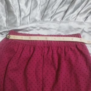 Hot Pink Leggings With Polka Dots(Kids)