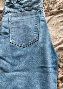 Light Wash Wide Leg Jeans