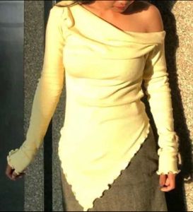 Asymmetrical Knit Top