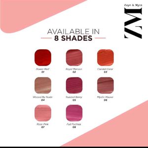 Zayn &amp; Myza Power Matte Lipstick