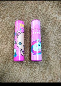 Cute Pink Cosmetic Tubes (Set of 2)
