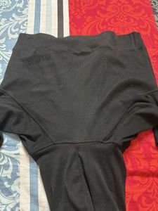 Black Cropped Hoodie