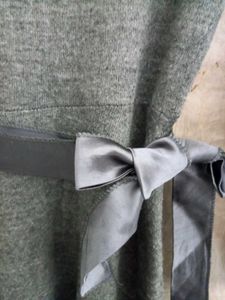 Gray Long Sleeve Dress