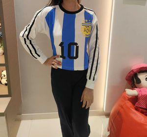 Argentina Football Top - Messi 10