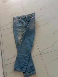 Light Wash Denim Jeans Size-32
