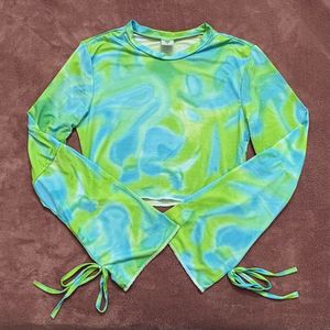 SSS | Y2K Bell-Sleeve Crop Top