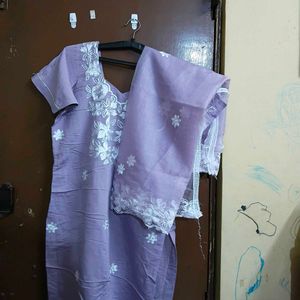 Black Kurta Set with Dupatta
