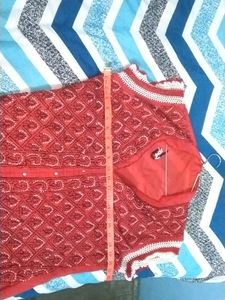 Red Short Kurta