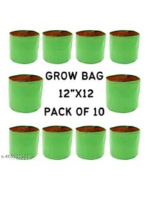 Pack of 10 Grow Bags 12"x12"